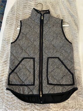 J. Crew Herringbone Vest
